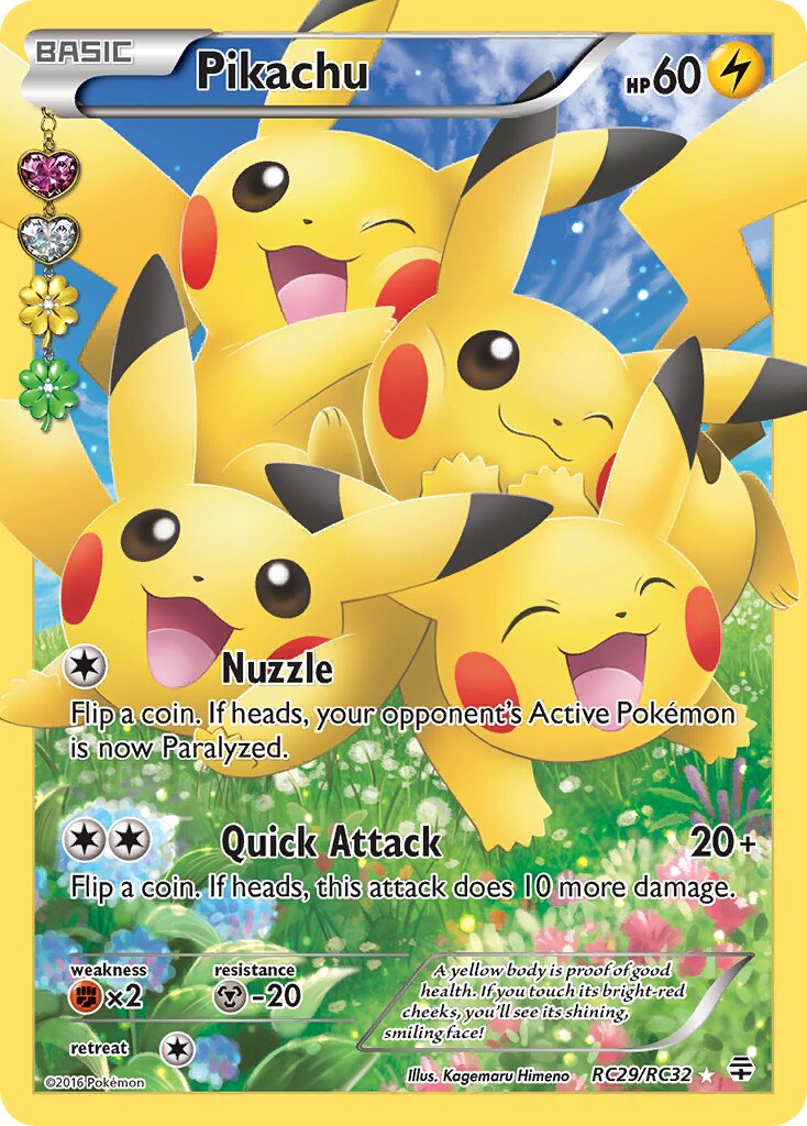 Pikachu 029/25 — Generation (Radiant Collection) (English Pokémon TCG card)