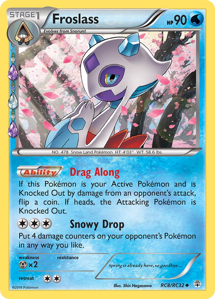 Froslass 008/25 — Generation (Radiant Collection) (English Pokémon TCG card)
