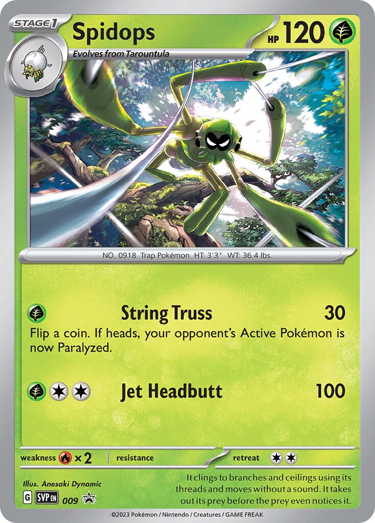 Spidops 009/226 — Scarlet & Violet Promos (English Pokémon TCG card)
