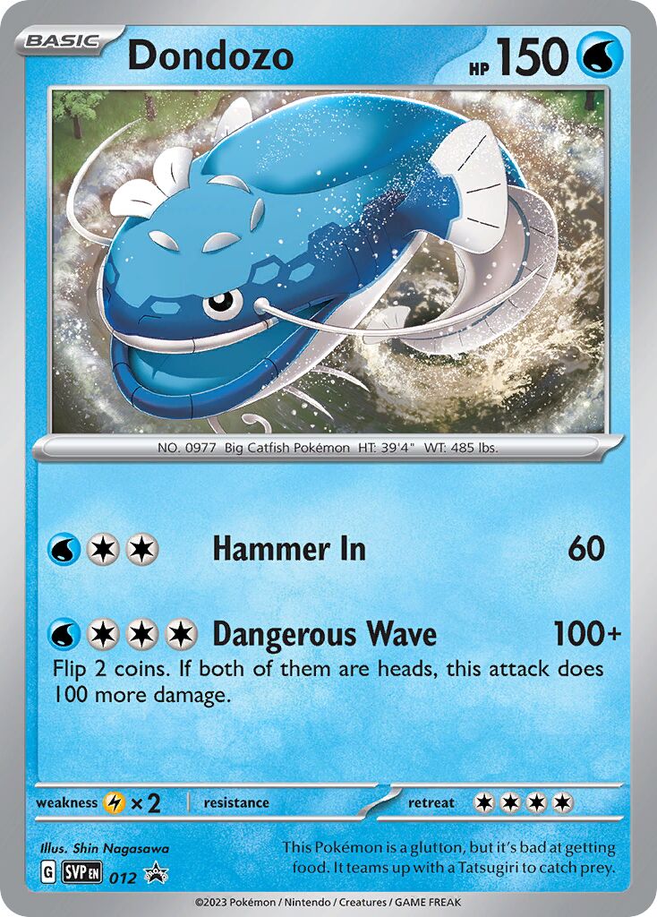 Dondozo 012/226 — Scarlet & Violet Promos (English Pokémon TCG card)