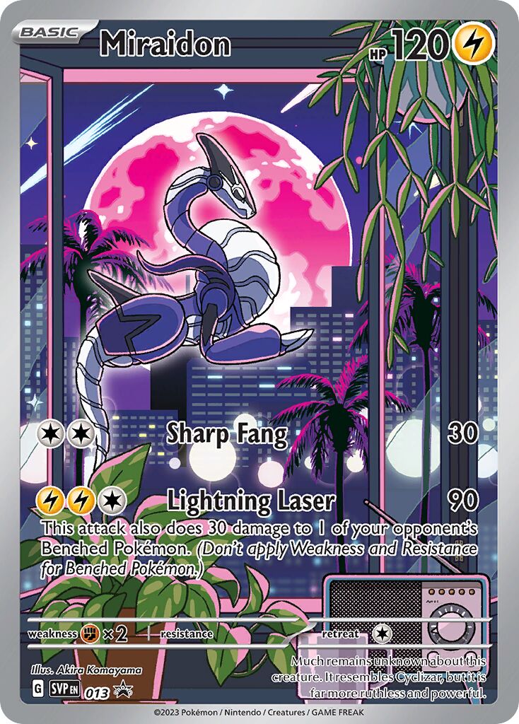 Miraidon 013/226 — Scarlet & Violet Promos (English Pokémon TCG card)