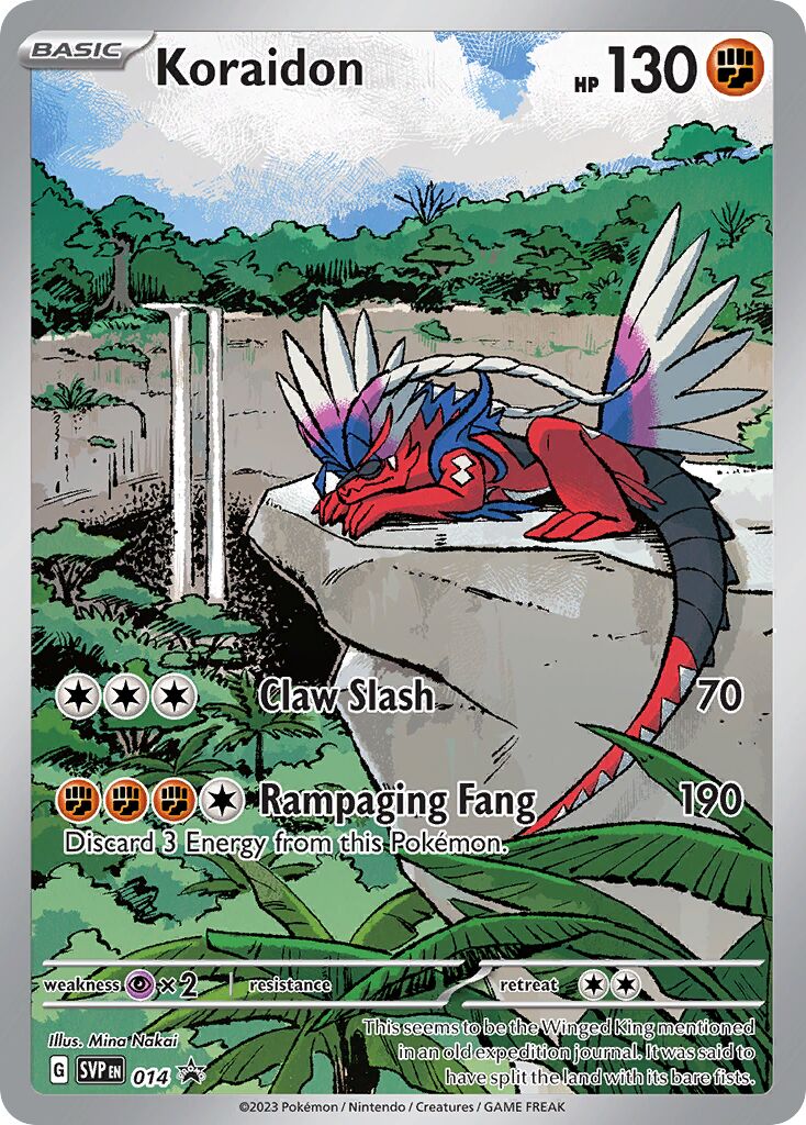 Koraidon 014/226 — Scarlet & Violet Promos (English Pokémon TCG card)