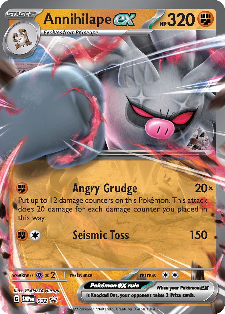 Annihilape ex 032/226 — Scarlet & Violet Promos (English Pokémon TCG card)