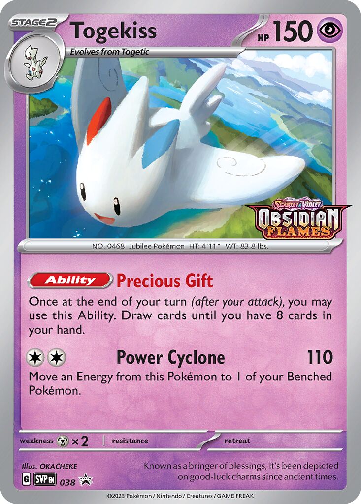 Togekiss 038/226 — Scarlet & Violet Promos (English Pokémon TCG card)