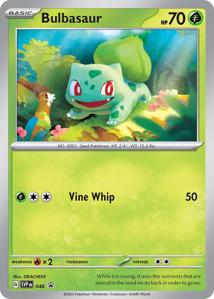 Bulbasaur 046/226 — Scarlet & Violet Promos (English Pokémon TCG card)