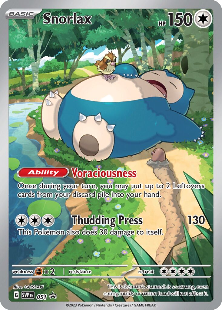 Snorlax 051/226 — Scarlet & Violet Promos (English Pokémon TCG card)