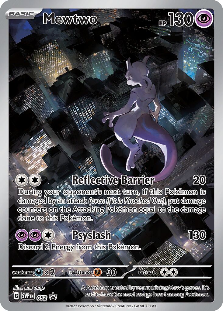 Mewtwo 052/226 — Scarlet & Violet Promos (English Pokémon TCG card)