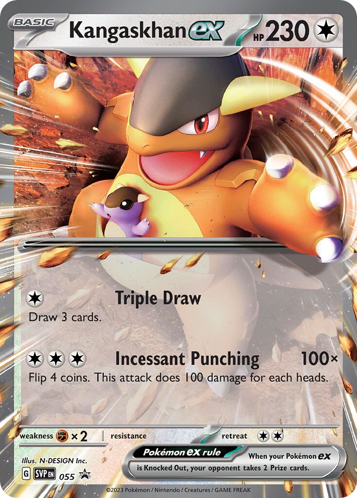 Kangaskhan ex 055/226 — Scarlet & Violet Promos (English Pokémon TCG card)