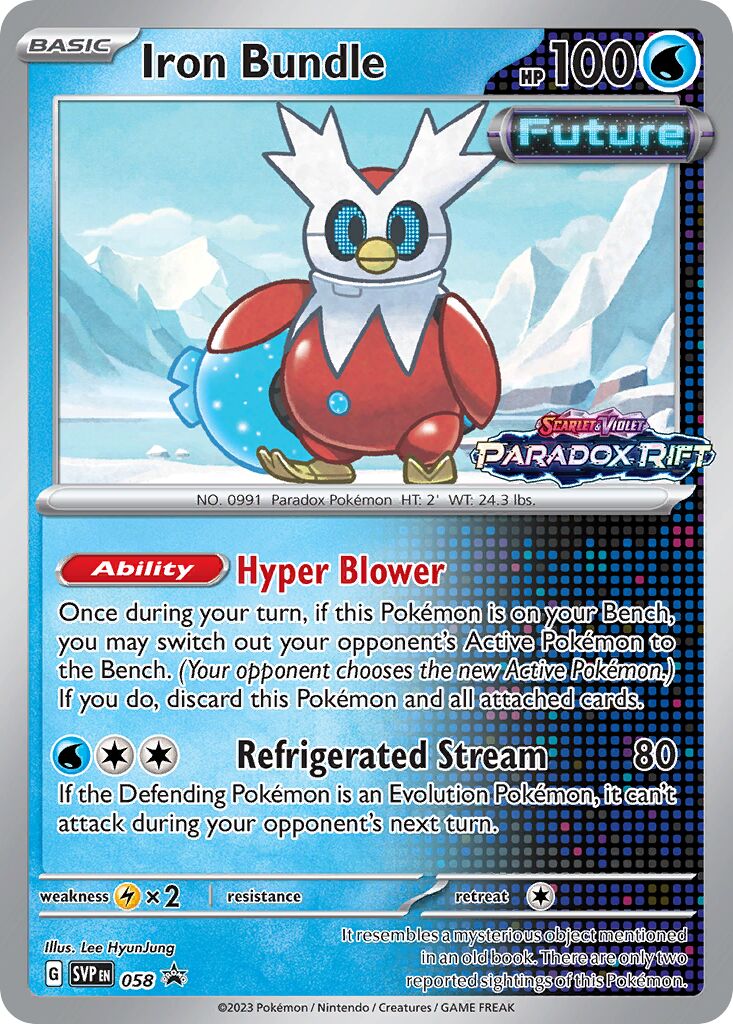 Iron Bundle 058/226 — Scarlet & Violet Promos (English Pokémon TCG card)