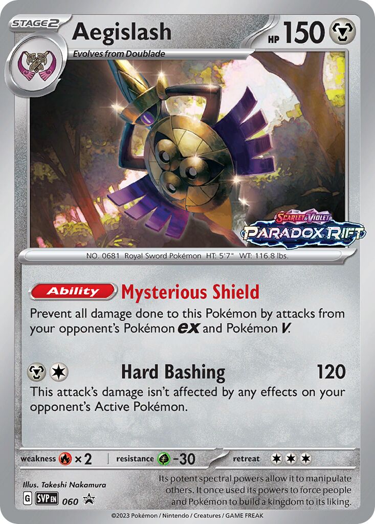 Aegislash 060/226 — Scarlet & Violet Promos (English Pokémon TCG card)