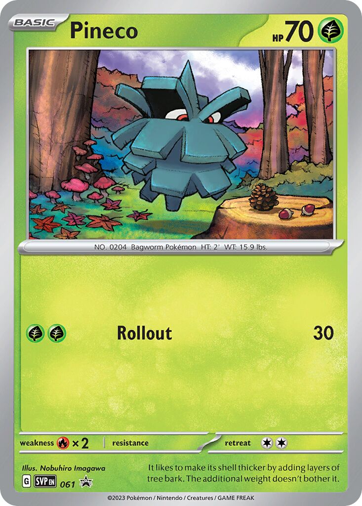 Pineco 061/226 — Scarlet & Violet Promos (English Pokémon TCG card)