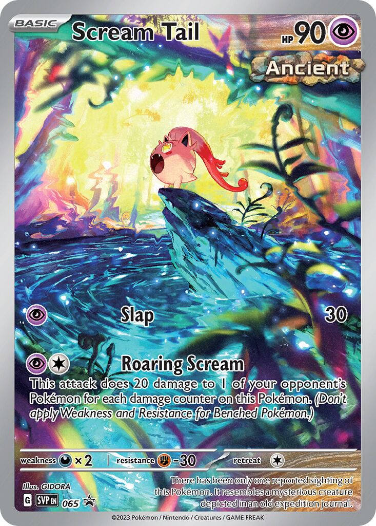 Scream Tail 065/226 — Scarlet & Violet Promos (English Pokémon TCG card)