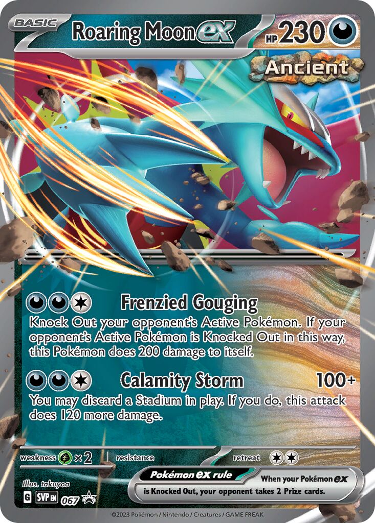 Roaring Moon ex 067/226 — Scarlet & Violet Promos (English Pokémon TCG card)