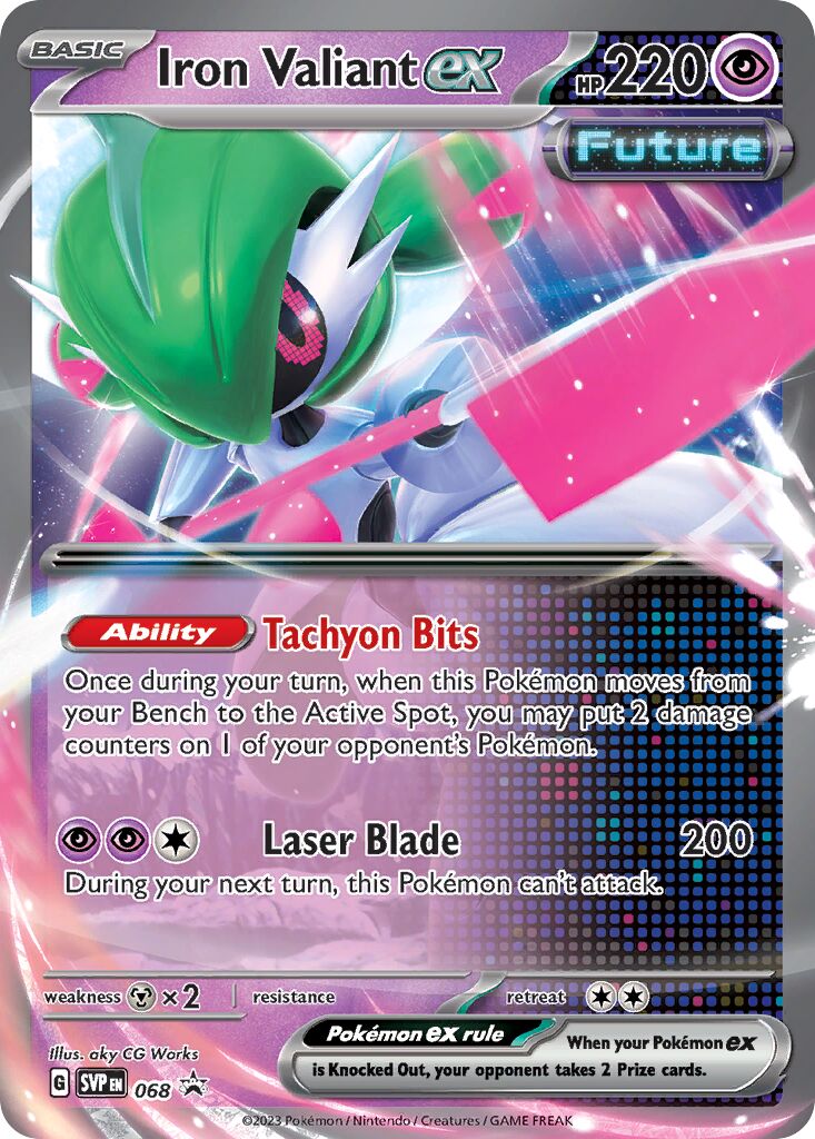 Iron Valiant ex 068/226 — Scarlet & Violet Promos (English Pokémon TCG card)