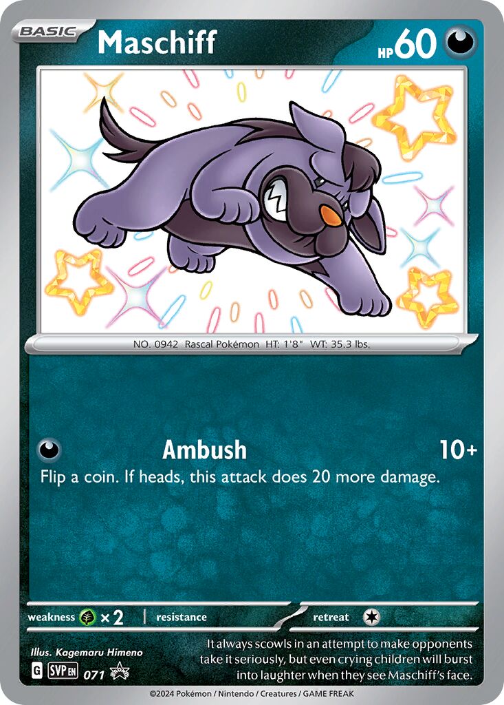 Maschiff 071/226 — Scarlet & Violet Promos (English Pokémon TCG card)