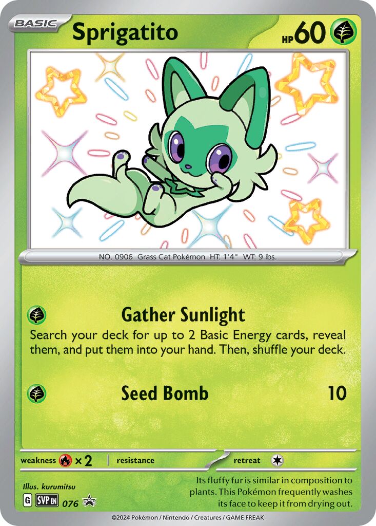 Sprigatito 076/226 — Scarlet & Violet Promos (English Pokémon TCG card)