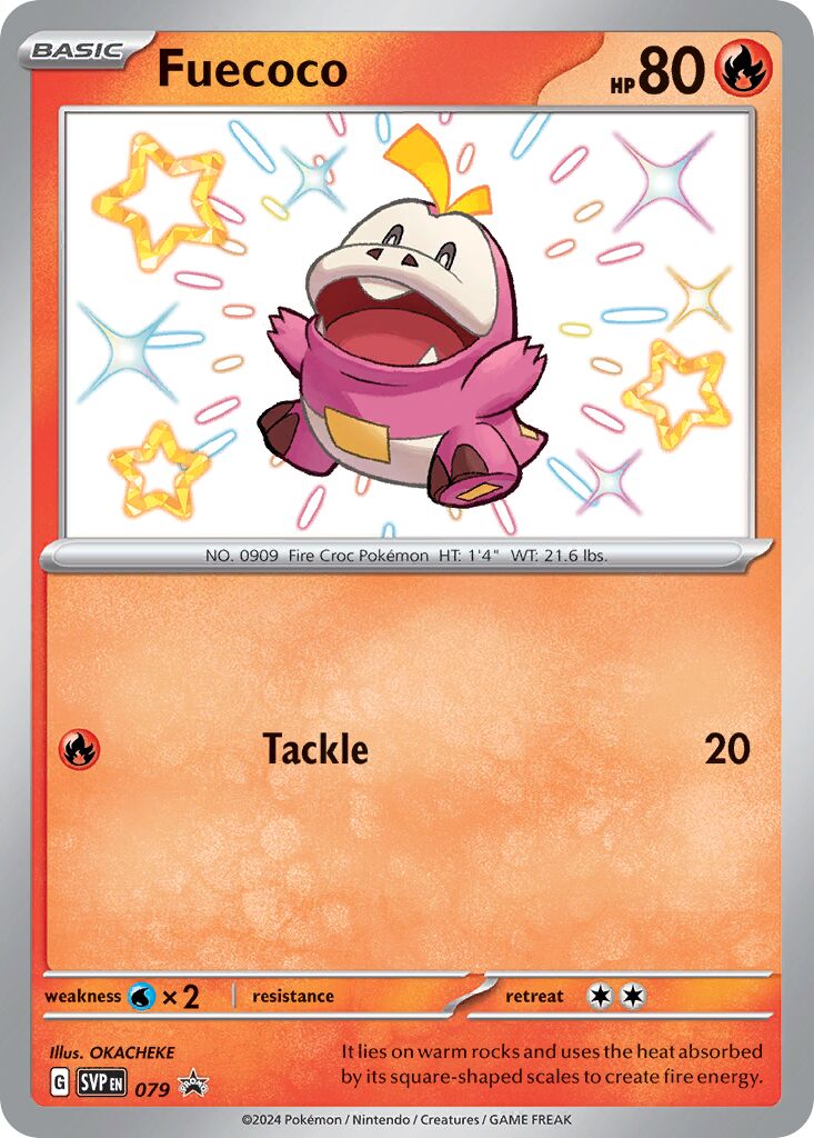 Fuecoco 079/226 — Scarlet & Violet Promos (English Pokémon TCG card)