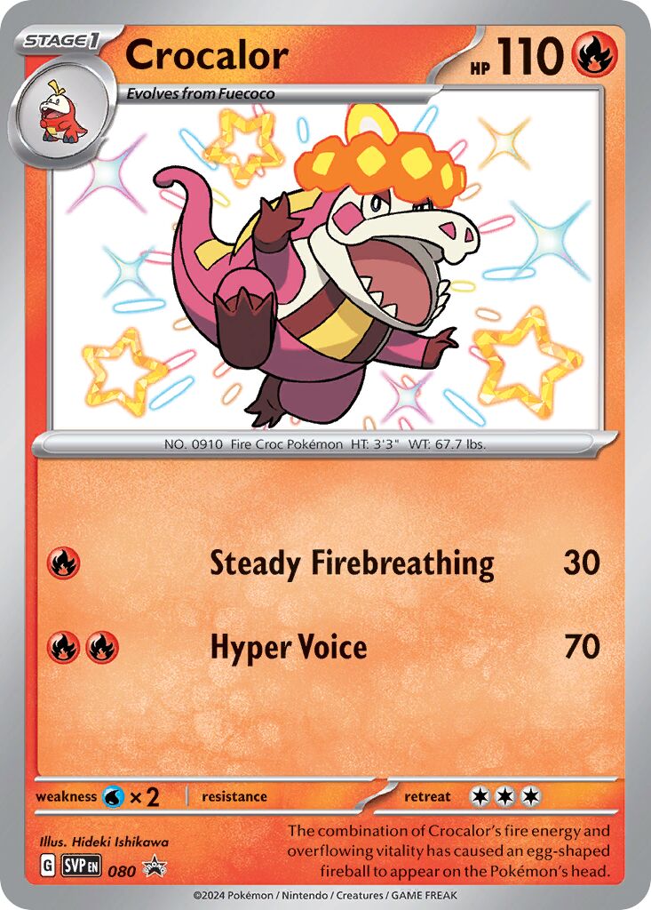 Crocalor 080/226 — Scarlet & Violet Promos (English Pokémon TCG card)