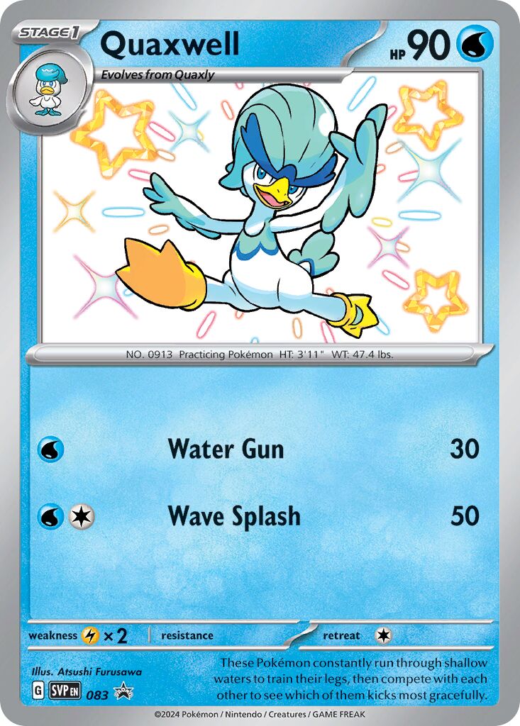 Quaxwell 083/226 — Scarlet & Violet Promos (English Pokémon TCG card)