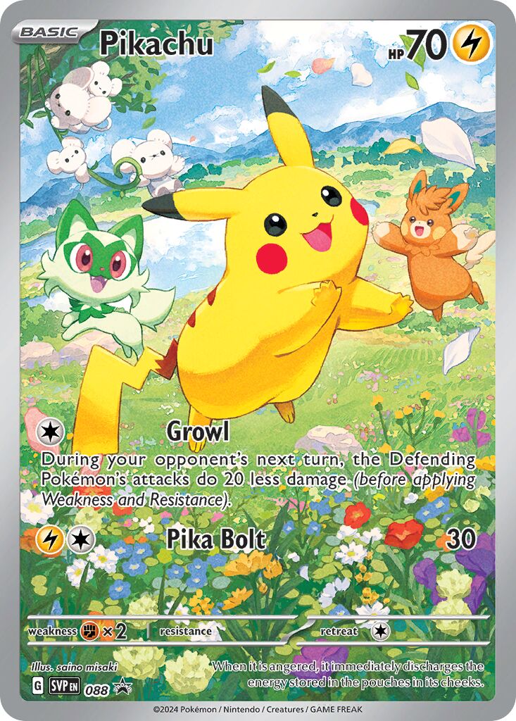 Pikachu 088/226 — Scarlet & Violet Promos (English Pokémon TCG card)