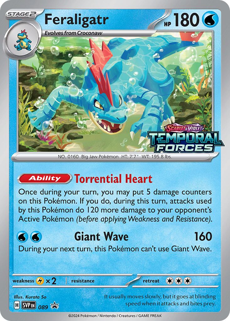 Feraligatr 089/226 — Scarlet & Violet Promos (English Pokémon TCG card)