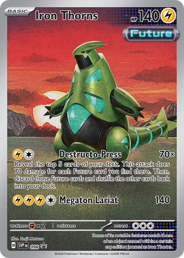 Iron Thorns 098/226 — Scarlet & Violet Promos (English Pokémon TCG card)