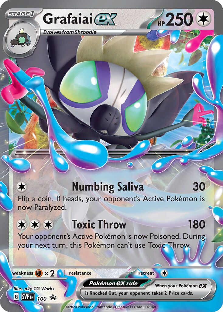 Grafaiai ex 100/226 — Scarlet & Violet Promos (English Pokémon TCG card)