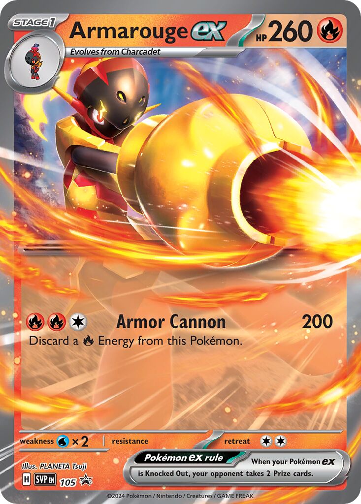 Armarouge ex 105/226 — Scarlet & Violet Promos (English Pokémon TCG card)