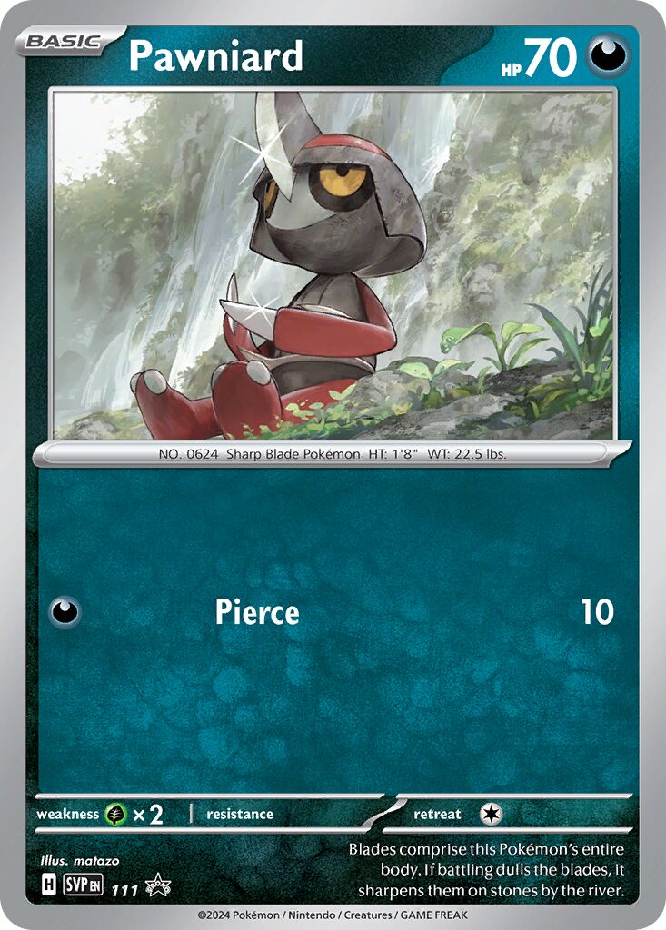 Pawniard 111/226 — Scarlet & Violet Promos (English Pokémon TCG card)