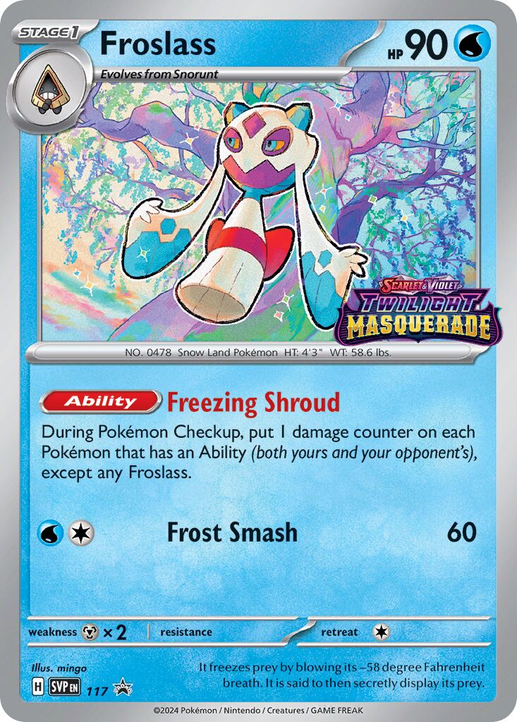 Froslass 117/226 — Scarlet & Violet Promos (English Pokémon TCG card)