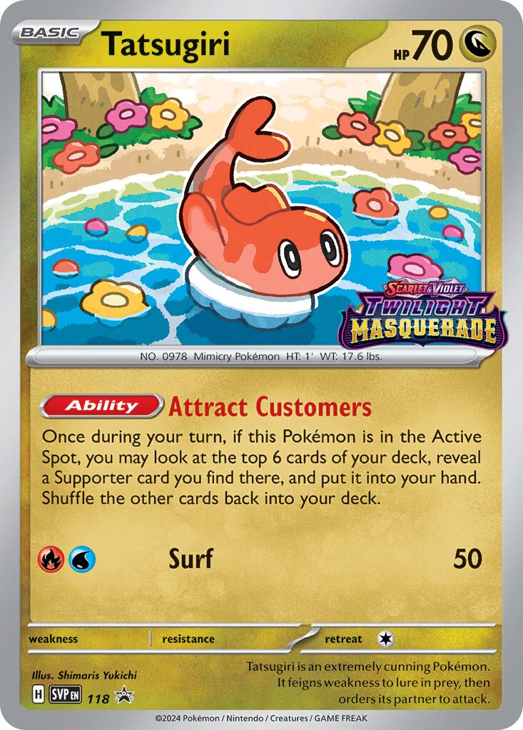 Tatsugiri 118/226 — Scarlet & Violet Promos (English Pokémon TCG card)