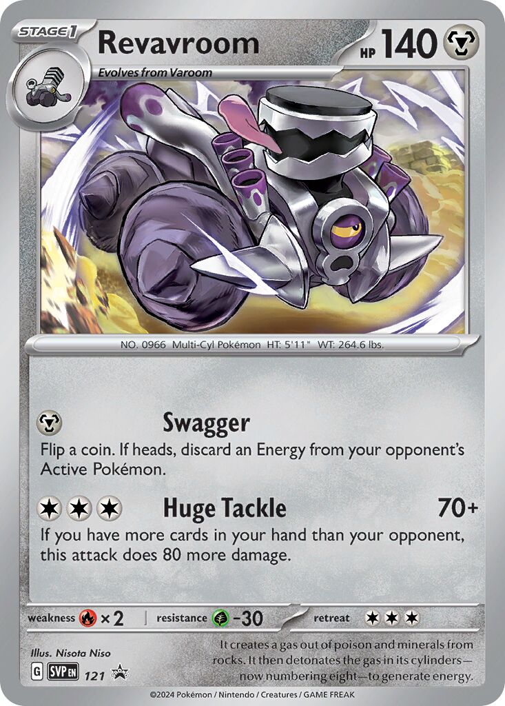 Revavroom 121/226 — Scarlet & Violet Promos (English Pokémon TCG card)