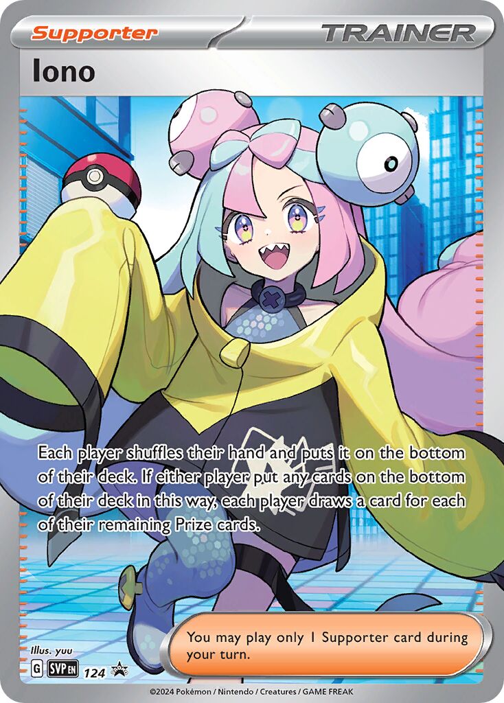 Iono 124/226 — Scarlet & Violet Promos (English Pokémon TCG card)
