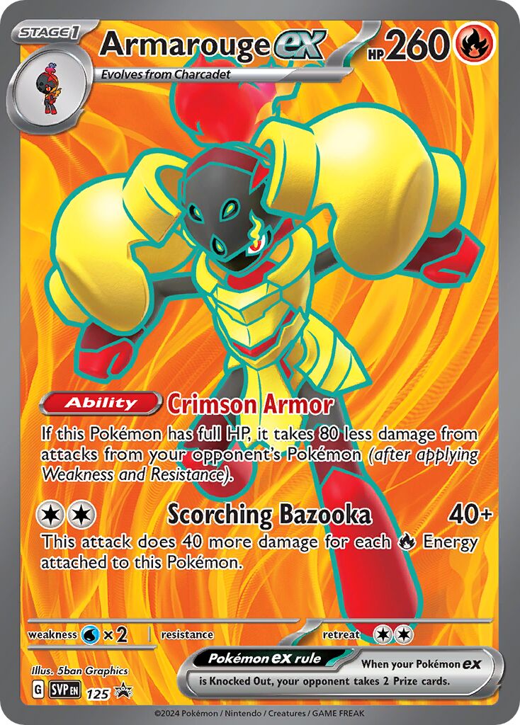 Armarouge ex 125/226 — Scarlet & Violet Promos (English Pokémon TCG card)
