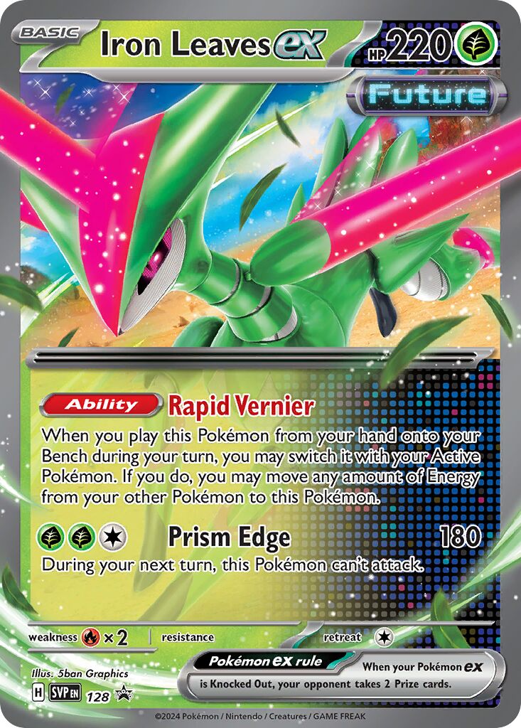 Iron Leaves ex 128/226 — Scarlet & Violet Promos (English Pokémon TCG card)