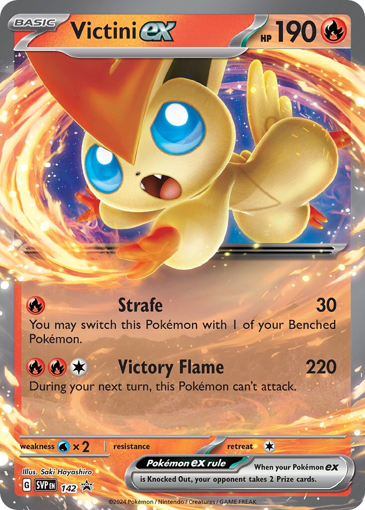 Victini ex 142/226 — Scarlet & Violet Promos (English Pokémon TCG card)