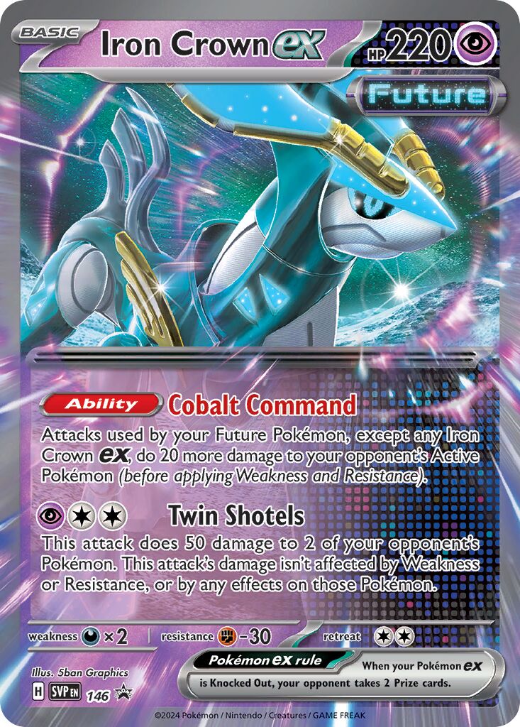Iron Crown ex 146/226 — Scarlet & Violet Promos (English Pokémon TCG card)