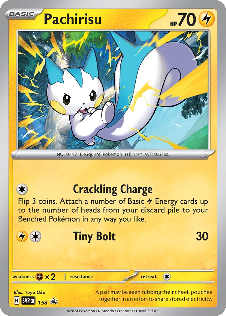 Pachirisu 158/226 — Scarlet & Violet Promos (English Pokémon TCG card)