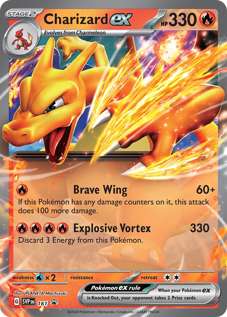 Charizard ex 161/226 — Scarlet & Violet Promos (English Pokémon TCG card)
