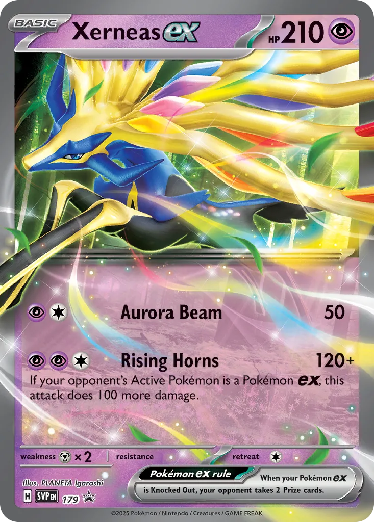 Xerneas ex 179/226 — Scarlet & Violet Promos (English Pokémon TCG card)
