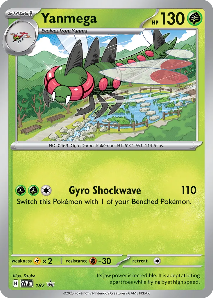 Yanmega 187/226 — Scarlet & Violet Promos (English Pokémon TCG card)