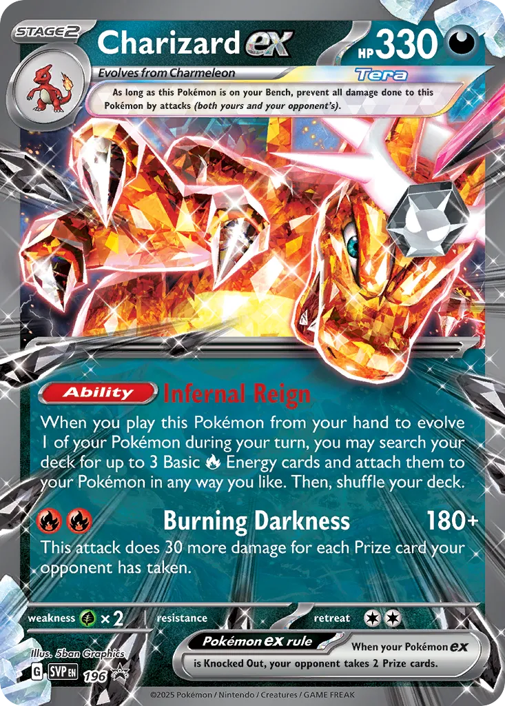 Charizard ex 196/226 — Scarlet & Violet Promos (English Pokémon TCG card)