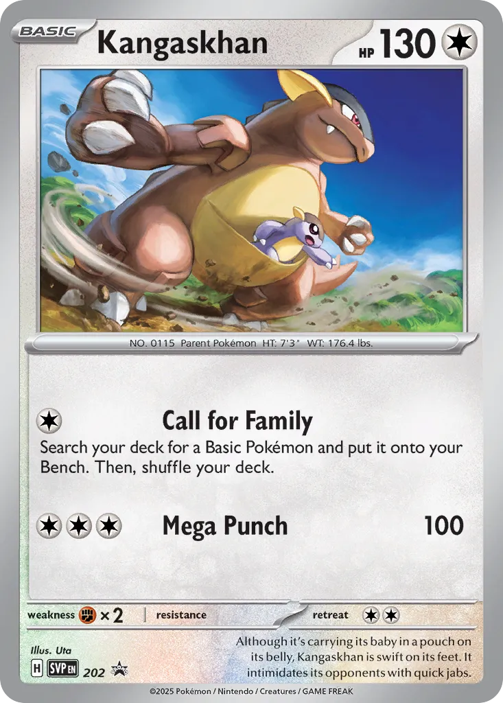 Kangaskhan 202/226 — Scarlet & Violet Promos (English Pokémon TCG card)