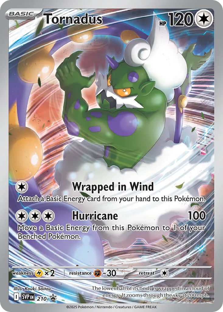 Tornadus 210/226 — Scarlet & Violet Promos (English Pokémon TCG card)