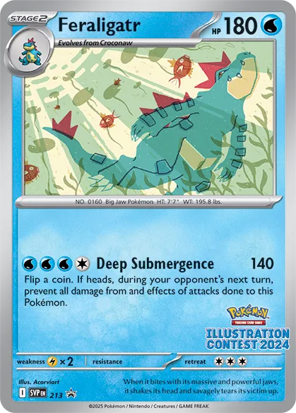 Feraligatr 213/226 — Scarlet & Violet Promos (English Pokémon TCG card)