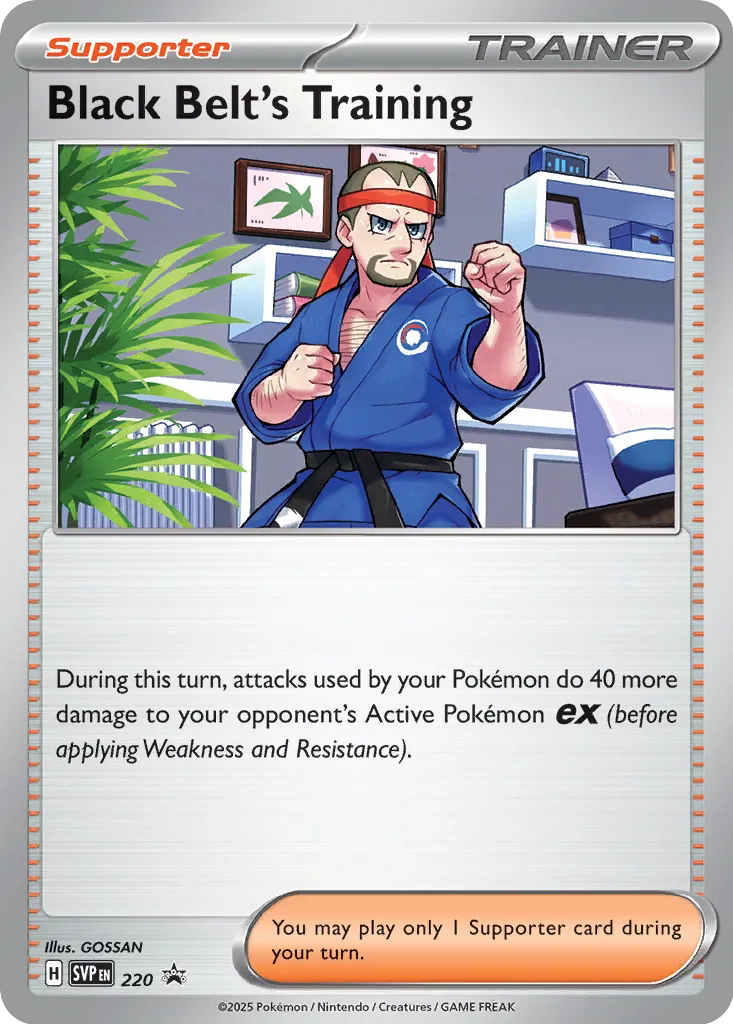 Black Belt's Training 220/226 — Scarlet & Violet Promos (English Pokémon TCG card)