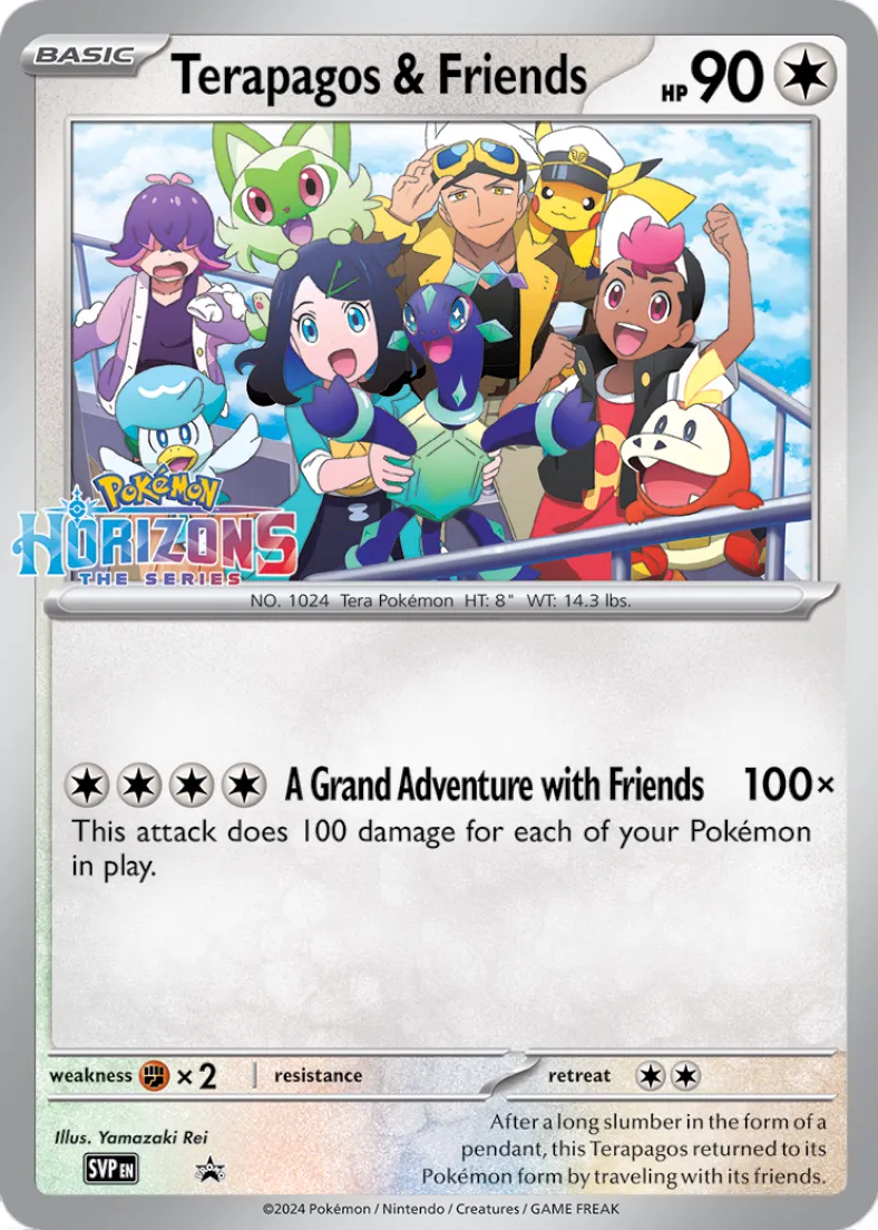 Terapagos & Friends 500/226 — Scarlet & Violet Promos (English Pokémon TCG card)