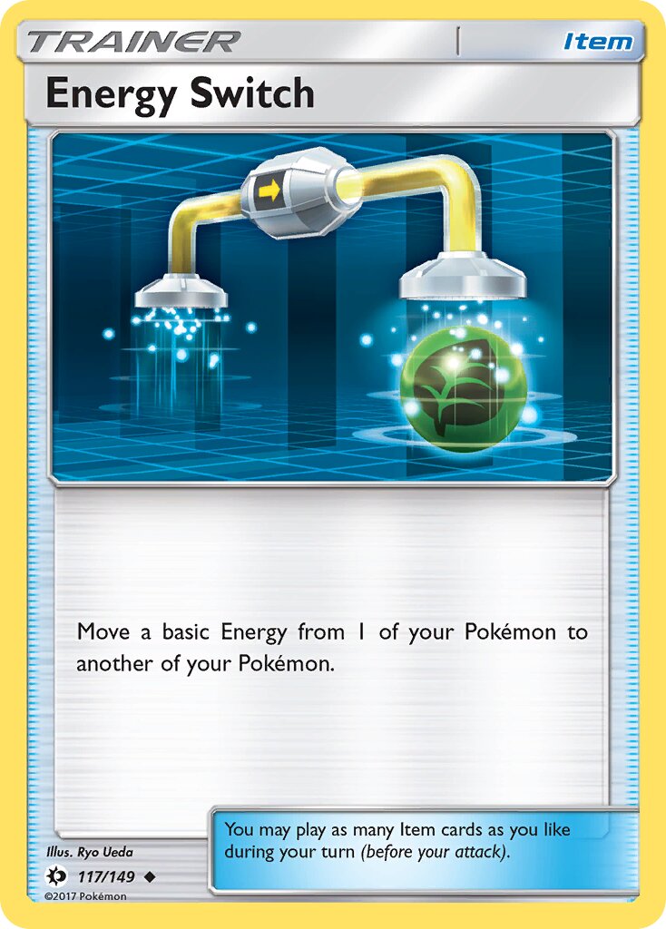Energy Switch 117/149 — Sun & Moon (English Pokémon TCG card)
