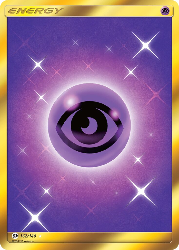 Psychic Energy 162/149 — Sun & Moon (English Pokémon TCG card)