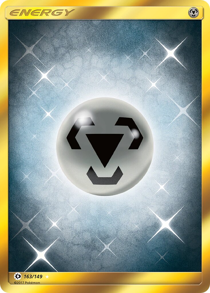 Metal Energy 163/149 — Sun & Moon (English Pokémon TCG card)
